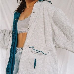 VINTAGE reversible jacket/windbreaker